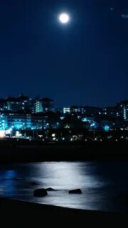 Море в ночное время