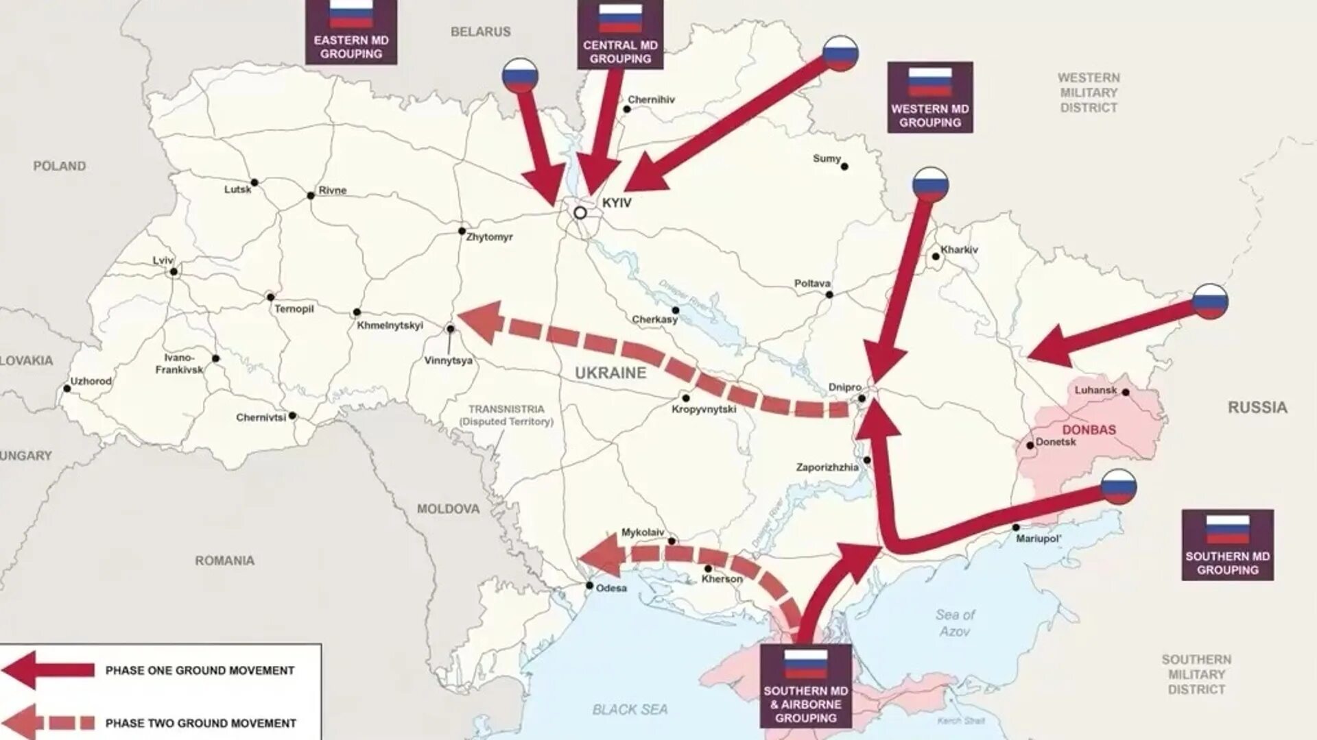 Откуда нападение на беларусь. План нападения России на Украину. Карта плана атаки России на Украину. Карта Минобороны Великобритании нападения на Украину. Карта нападения России на Украину.