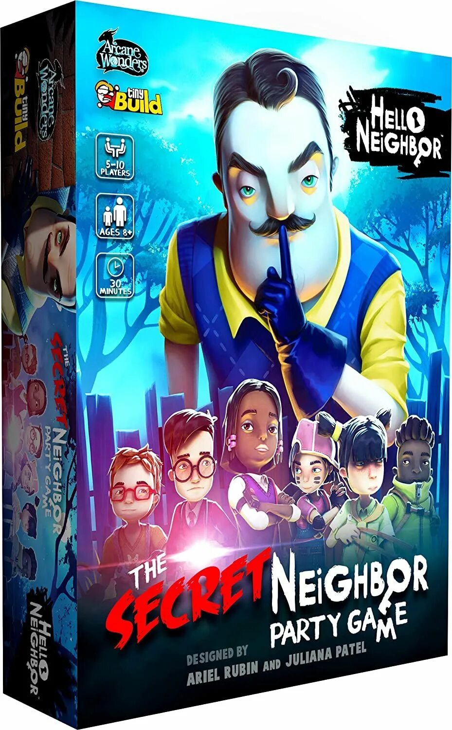 Hello Neighbor 2 диск. Hello Neighbor настольная игра. Игра секрет секрет соседа. Secret Neighbor ps4 диск. Версия секрет нейбор