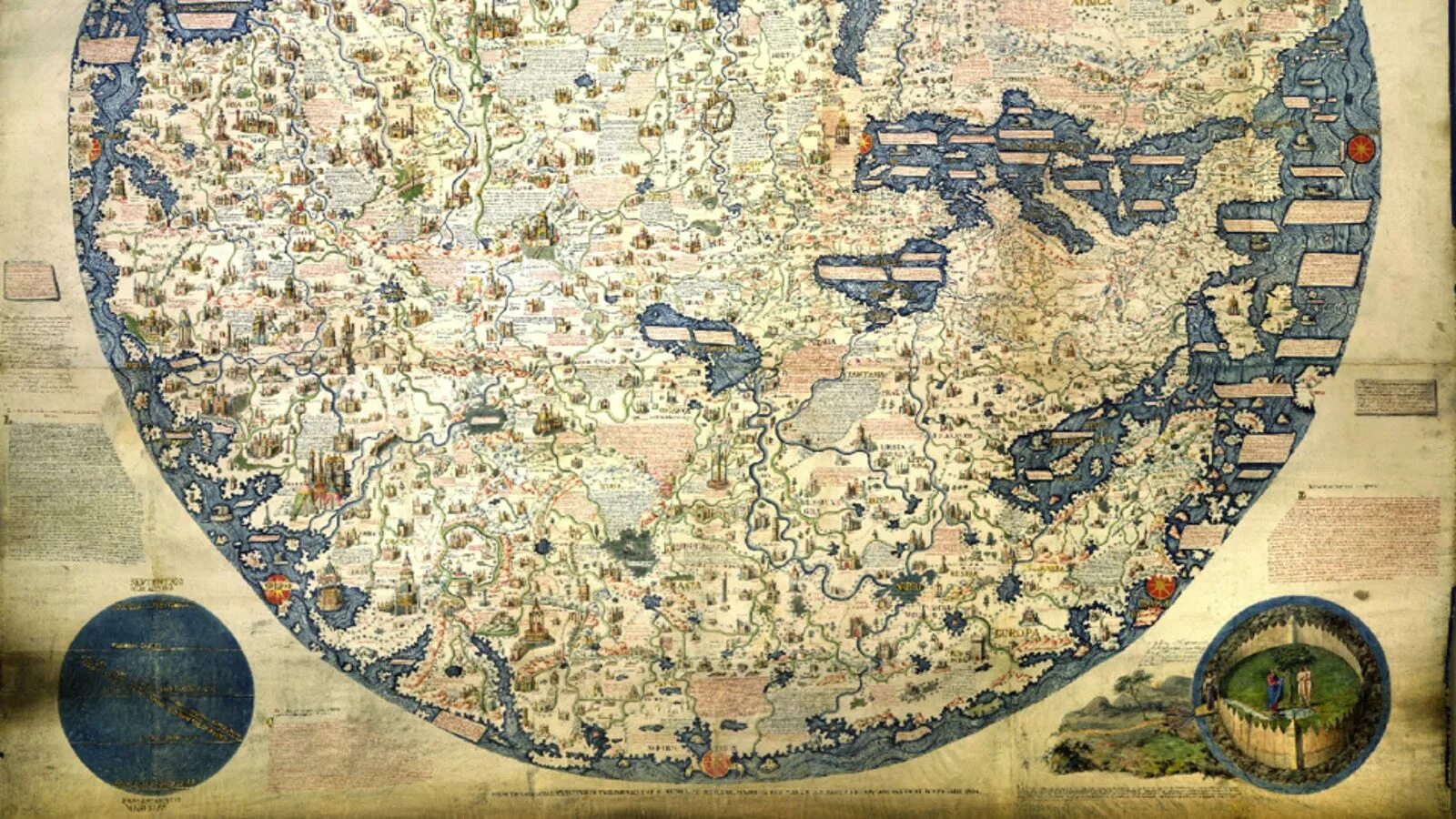 Каталонский атлас 1375. Планисфера стефана борджиа. Карта земли 1450 года. Фра мауро 1459. Карта венецианского монаха фра мауро 1450 года.