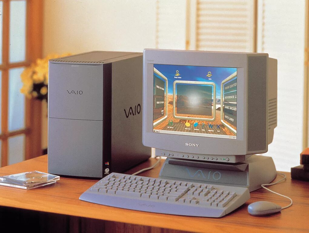 Компьютеры 90 х годов. Sony VAIO 1996. Sony VAIO PCV-90. Компьютер сони 1996. Sony компьютеры 2000.
