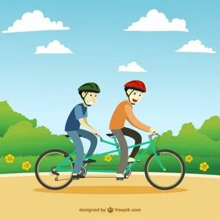 Riding my friend