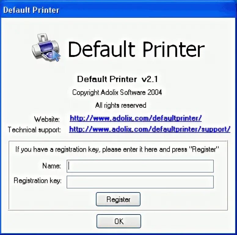 There is no default