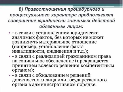 Процедурно процессуальное право