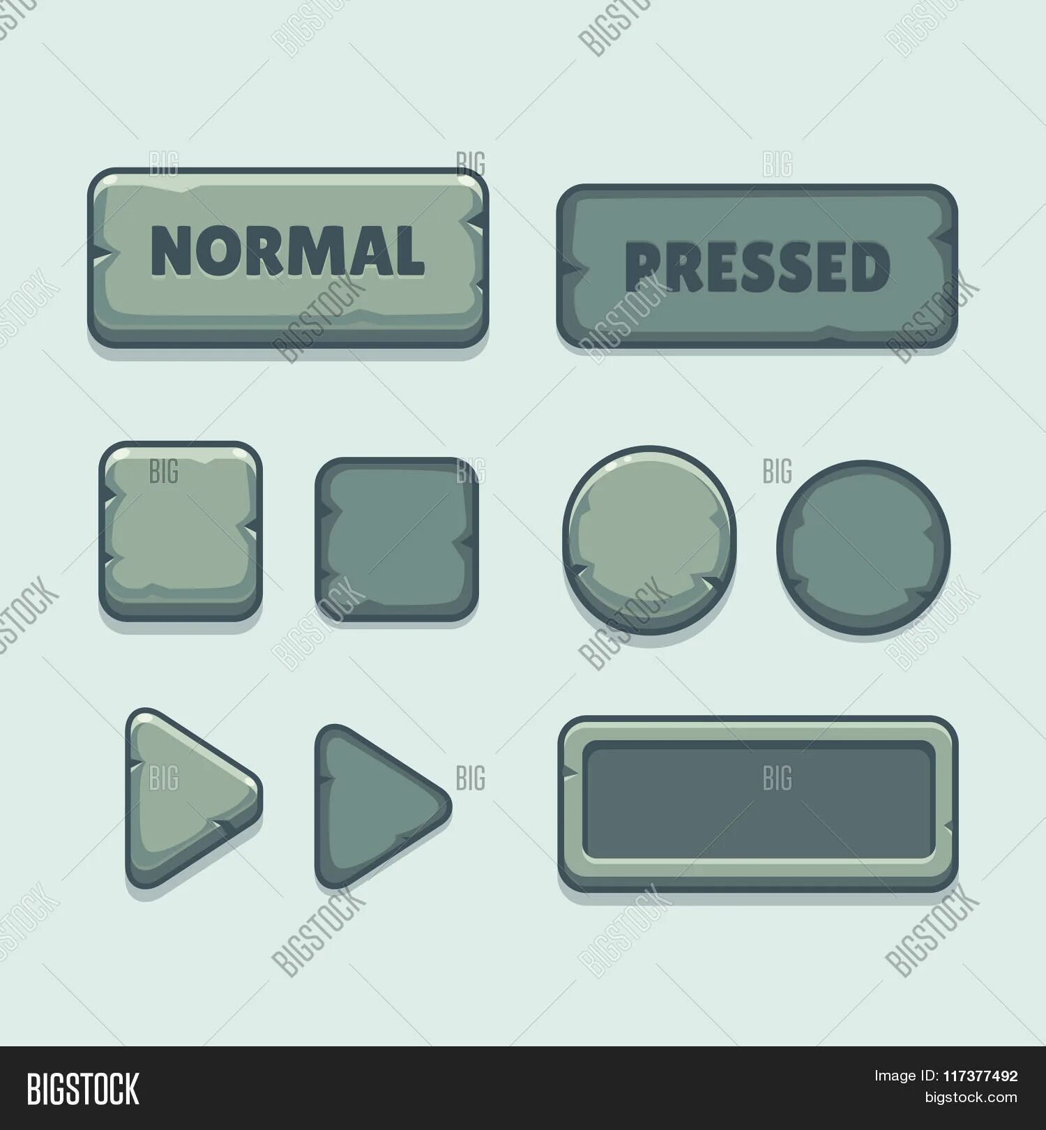 Stone button