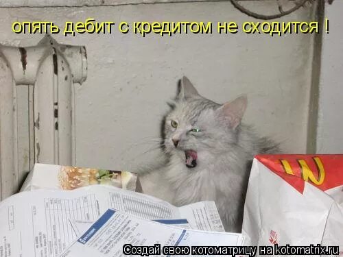 дебет с кредитом не сходится. не сходится. у хорошего бухгалтера не сойтись. не сходится. парень считает на пальцах.