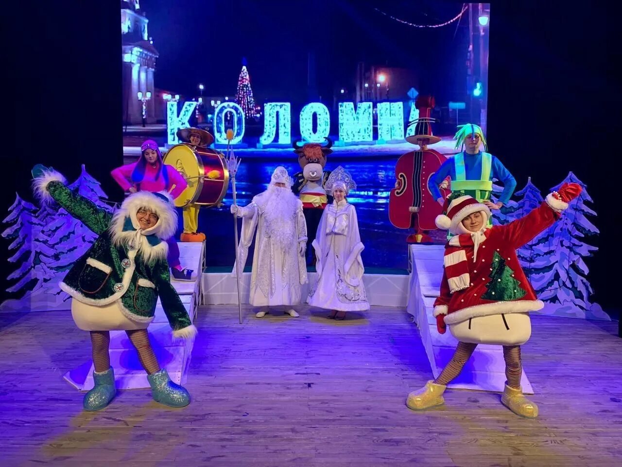 Новогодние представления в коломне