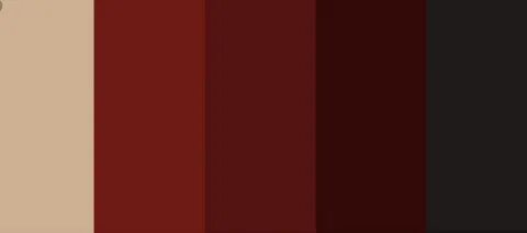 Dark red color scheme