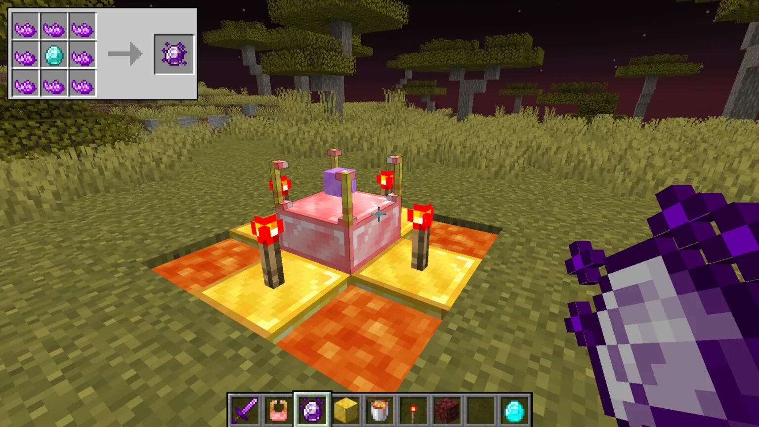 The legend of herobrine mod 1.16 5