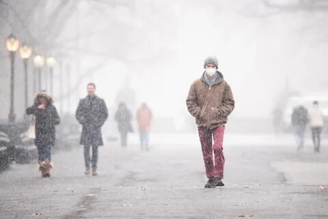 Snow in the east