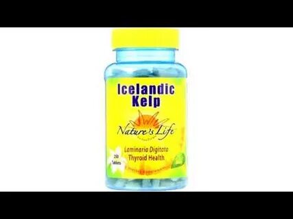 Йод водоросли келп