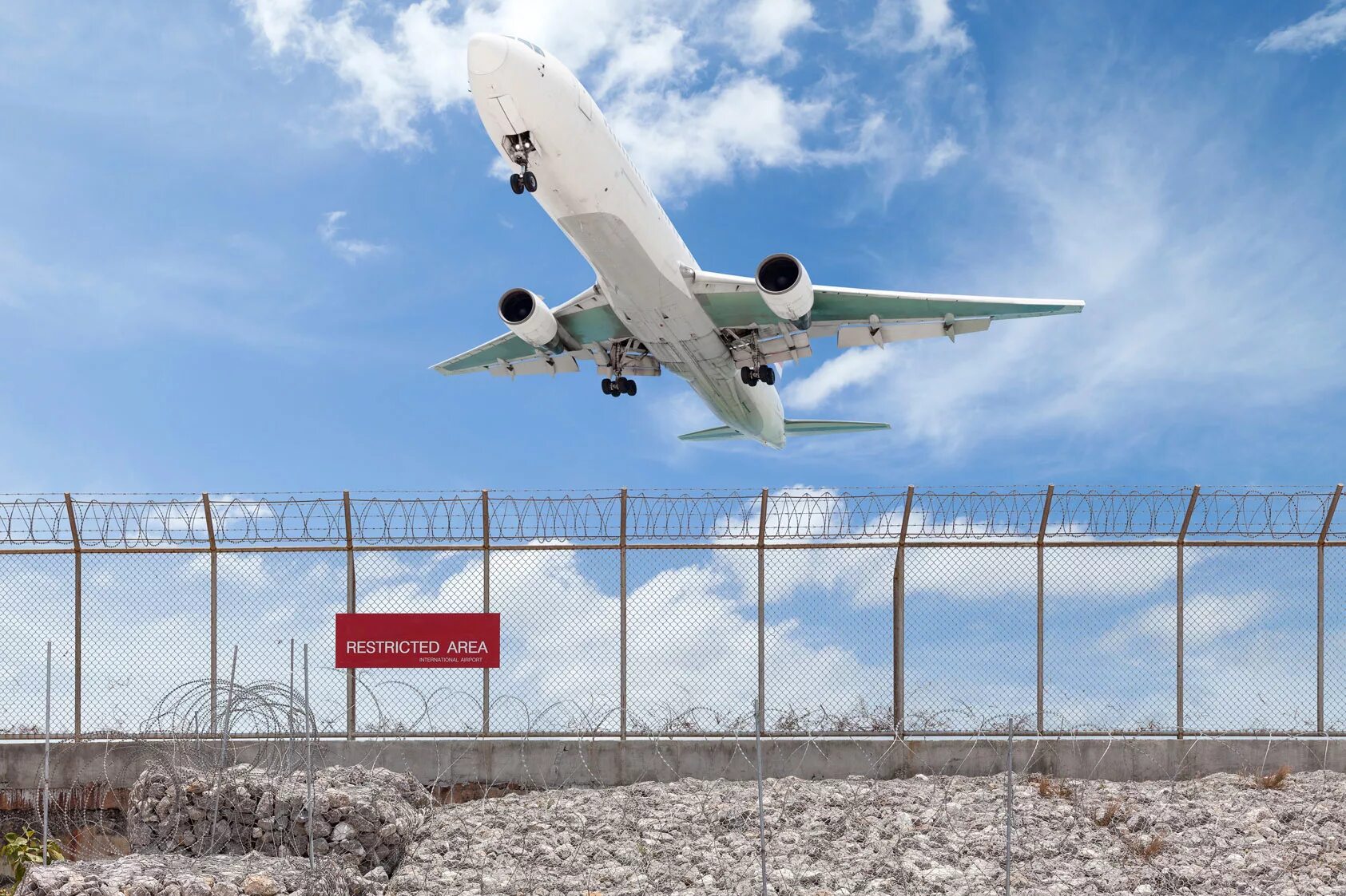 Landing area