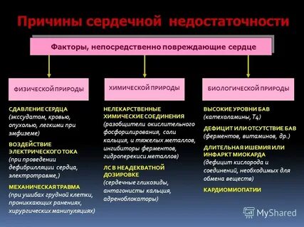 Причина сердца
