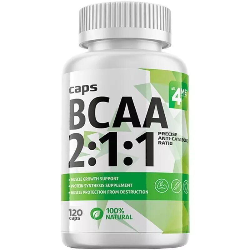 ВСАА 2 1 1. 4me BCAA. 4me Nutrition BCAA 2:1:1. BCAA 2:1:1 (120 капс) Zhou.