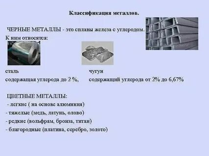 Чем отличается металл от железа