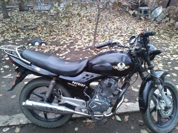 Бу 125. Мотоцикл 125 кубов.