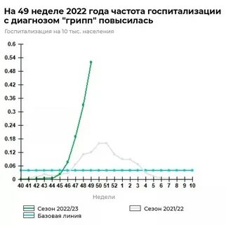 Инфекция гриппа 2022