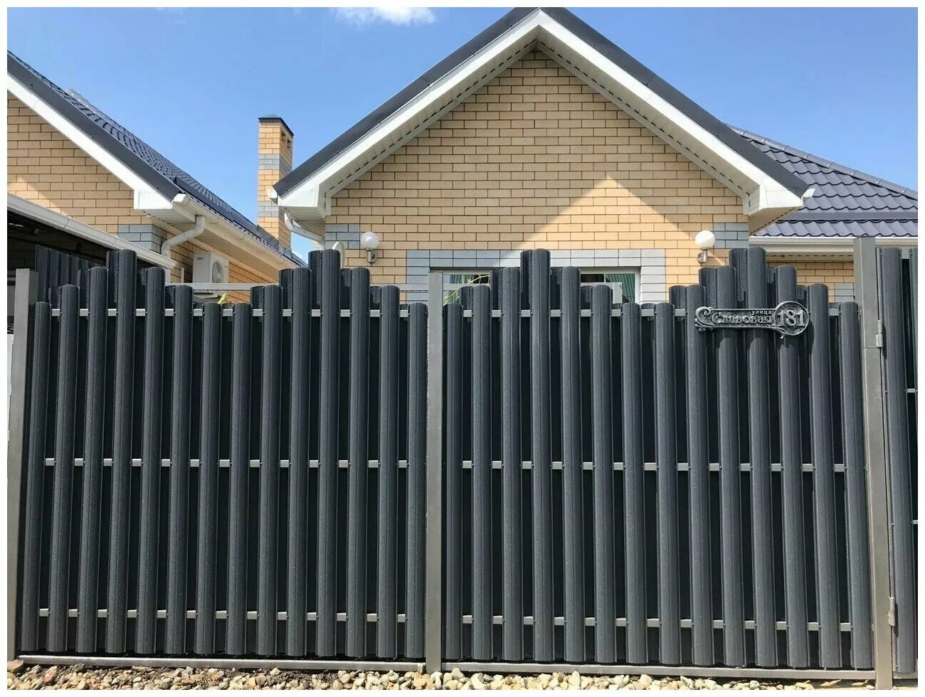 штакетник металлический 7024. штакетник плетенка 115мм. штакетник prestige п-образный-110мм. забор из евроштакетника 2м. евроштакетник двусторонний.