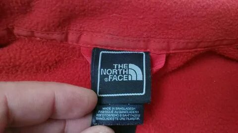 Бирки the north face