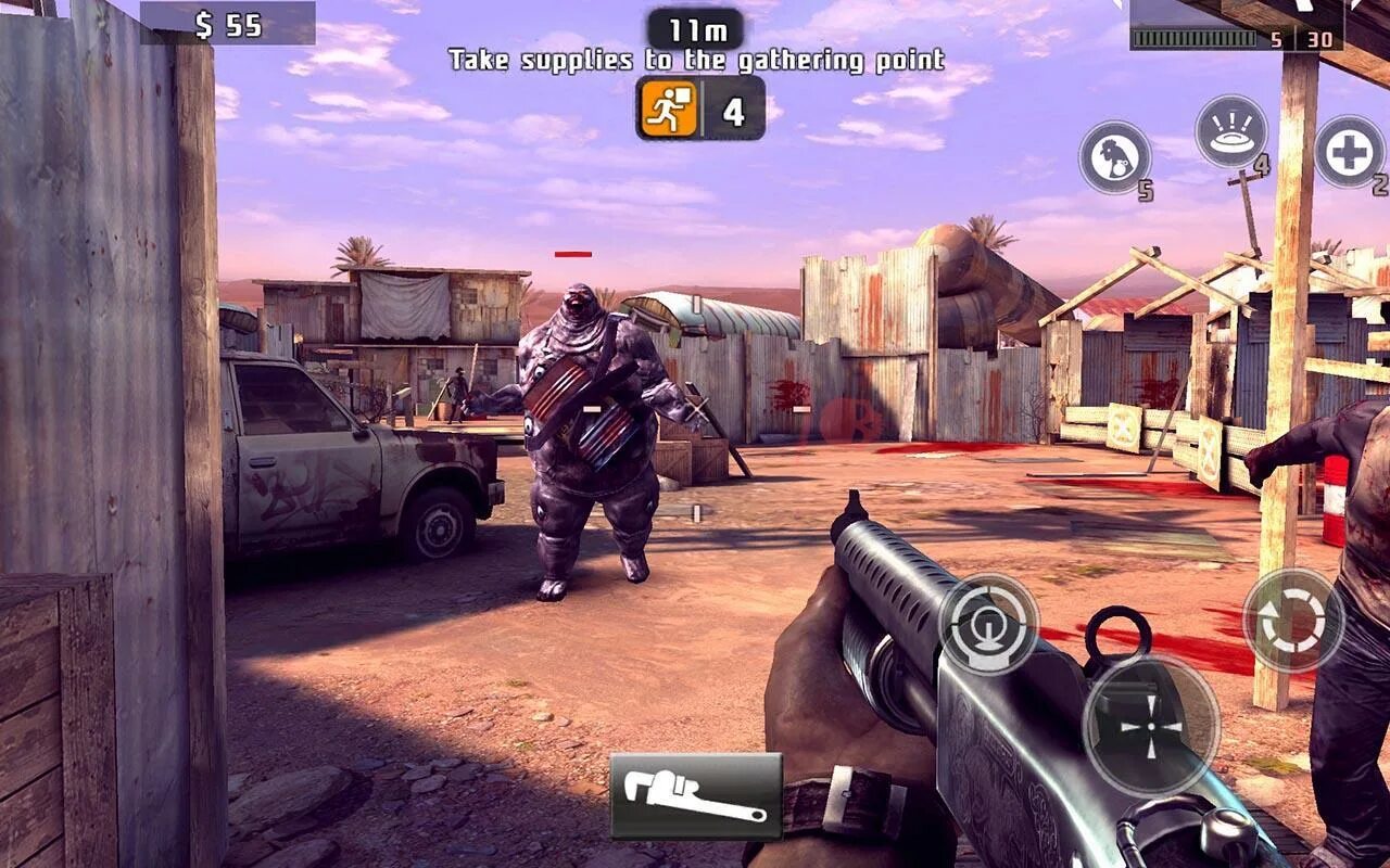 Шутер на андроид Dead Trigger. Лучшие игры про без интернета