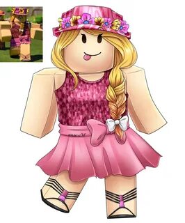 freetoedit roblox robloxgirl gfx girls sticker by @soniafr1