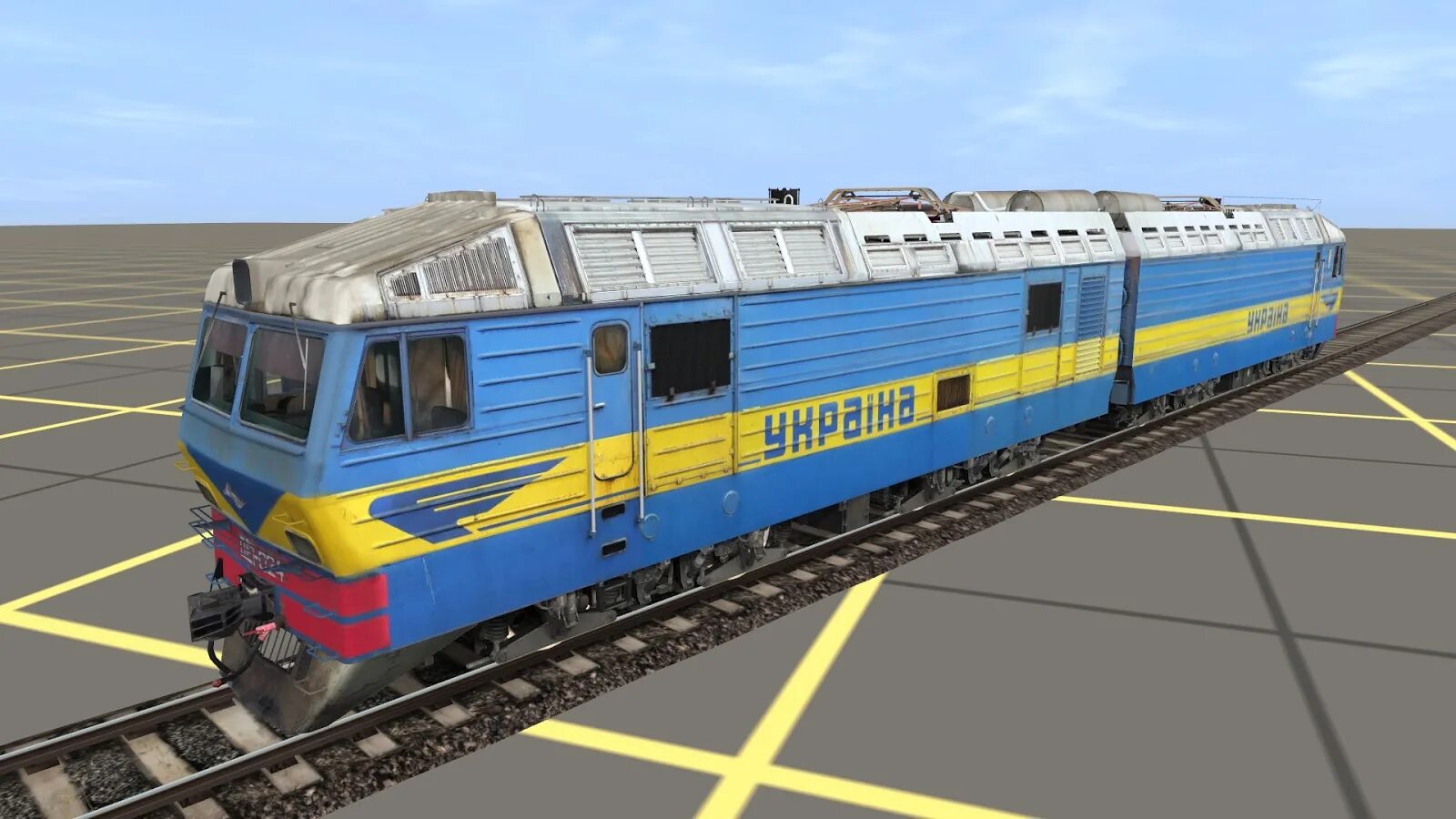 ЭПГ 001 Trainz. Ts2012. Дт1 013 Trainz. Вагон габарита РИЦ для Trainz 12. Железная дорога 2012