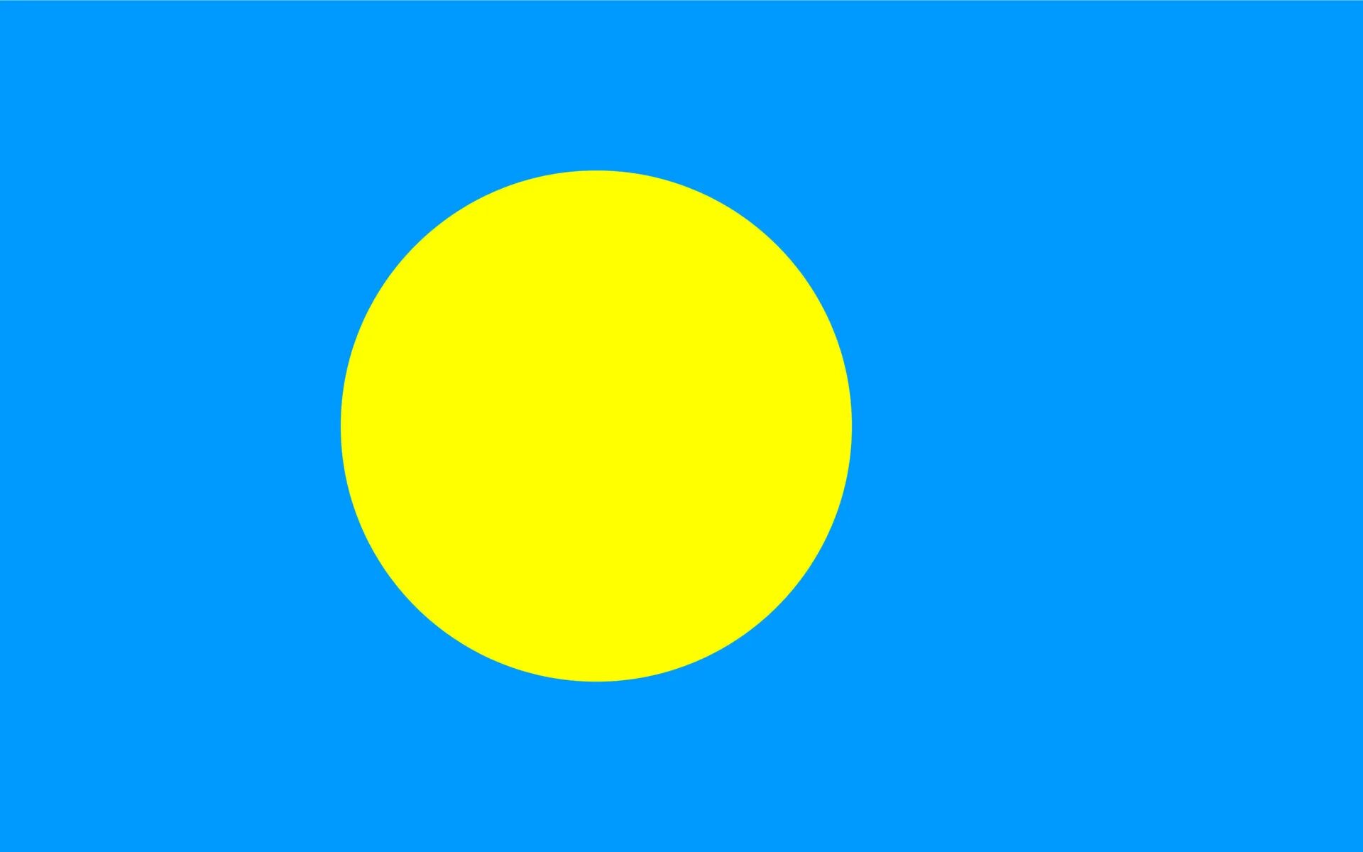 Флаг с кругом в центре. Республика Палау флаг. Палау флаг и герб. Синий флаг с желтым кругом. Голубой флаг с жолтым солнце.