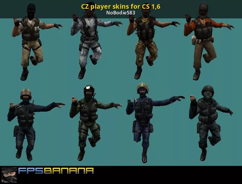 Skin pack cs