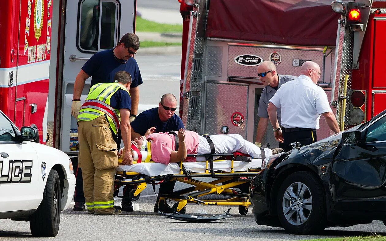 Look that car over there crash. Svyatoslav Soloviev car accident San Jose.