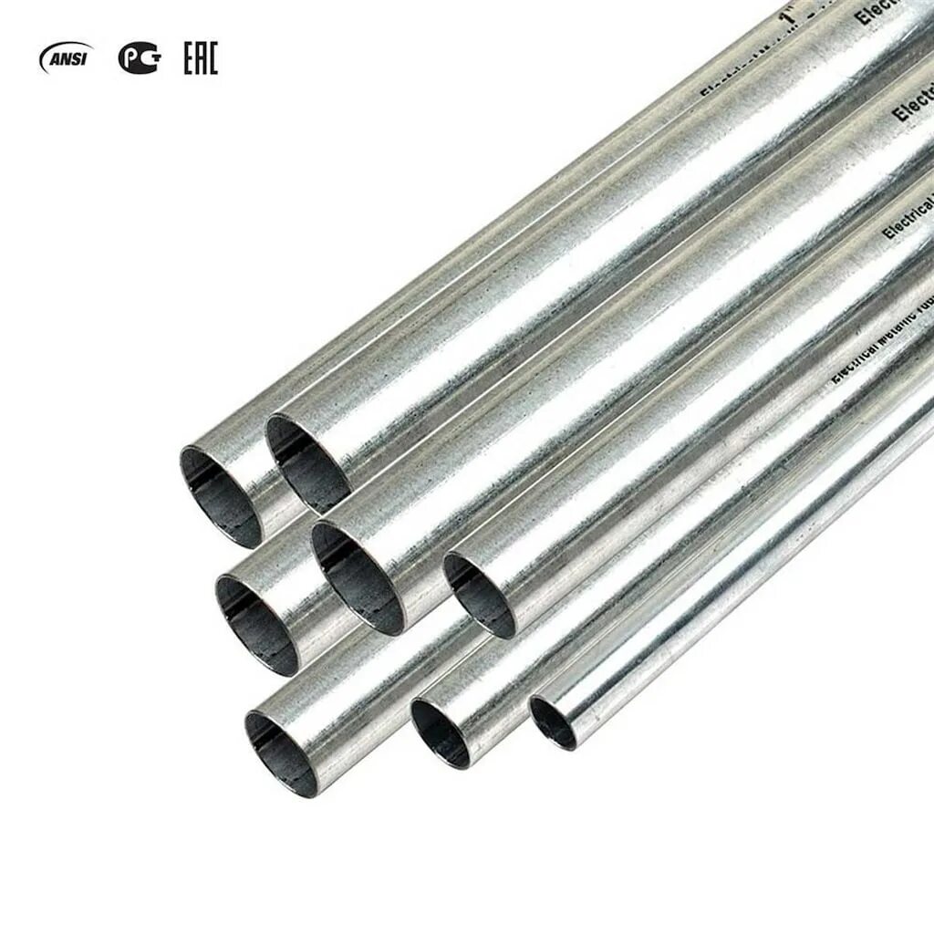 Metal tubes. EMT boru. EMT Galvaniz boru ø 1/2'' - 18''. Boru Galvaniz Metal du108*3.5 mm. Электропроводка в стальных трубах.