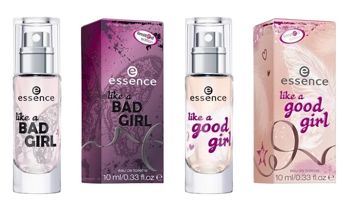 Essence для женщин. Эссенс good girl. Плохая девочка духи Essence. Good Bad girl духи.