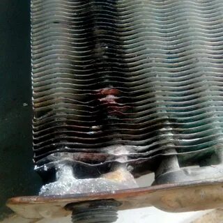 Газовый котел потек теплообменник