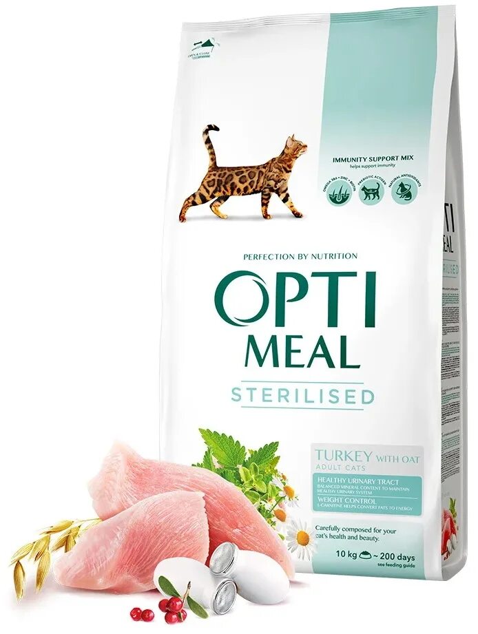 Optimeal корм для стерилизованных кошек. Optimeal для стерилизованных 10 кг. Opti meal корм для кошек. Opti meal сухой для кошек. Корм для кошек sterilized turkey