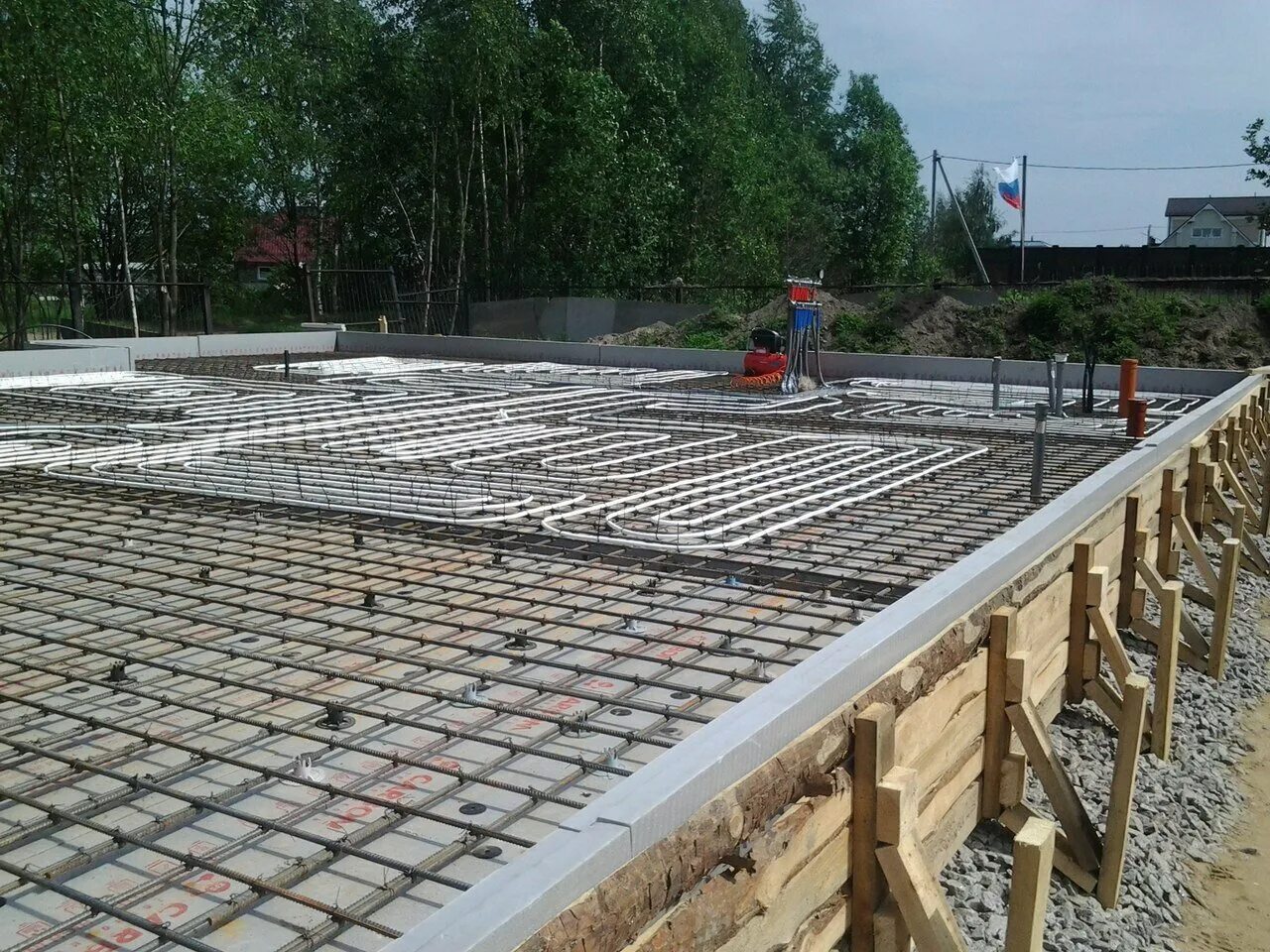 перекрытия 100мм. перекрытия 100мм. монолитные железобетонные 380мм. ушп фундамент под ключ. перекрытия 100мм.