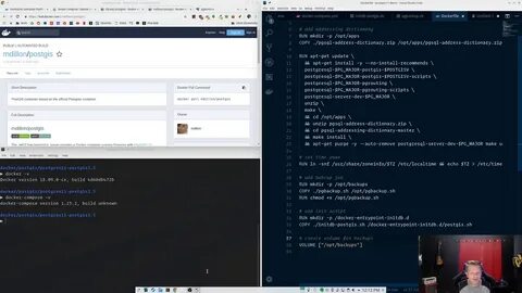 Docker compose postgres