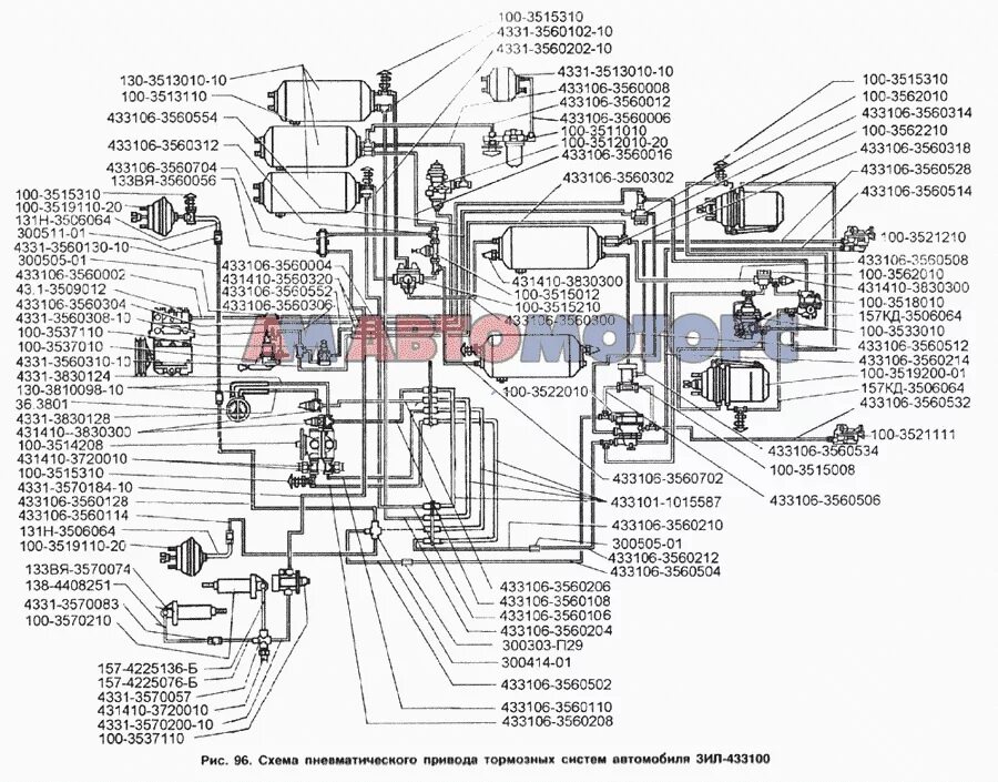 ЗИЛ 4331 пневмосистема тормозов. ЗИЛ 131 тормозная система пневматическая. Тормозная система ЗИЛ 130 С пневмоприводом. Тормозная система ЗИЛ 433362. Воздуха зил 130