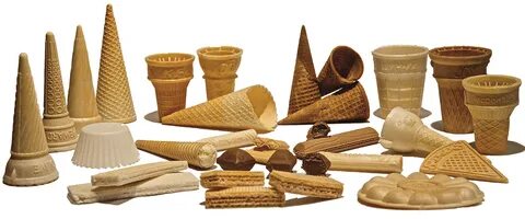 Вафельные стаканчики для мороженого