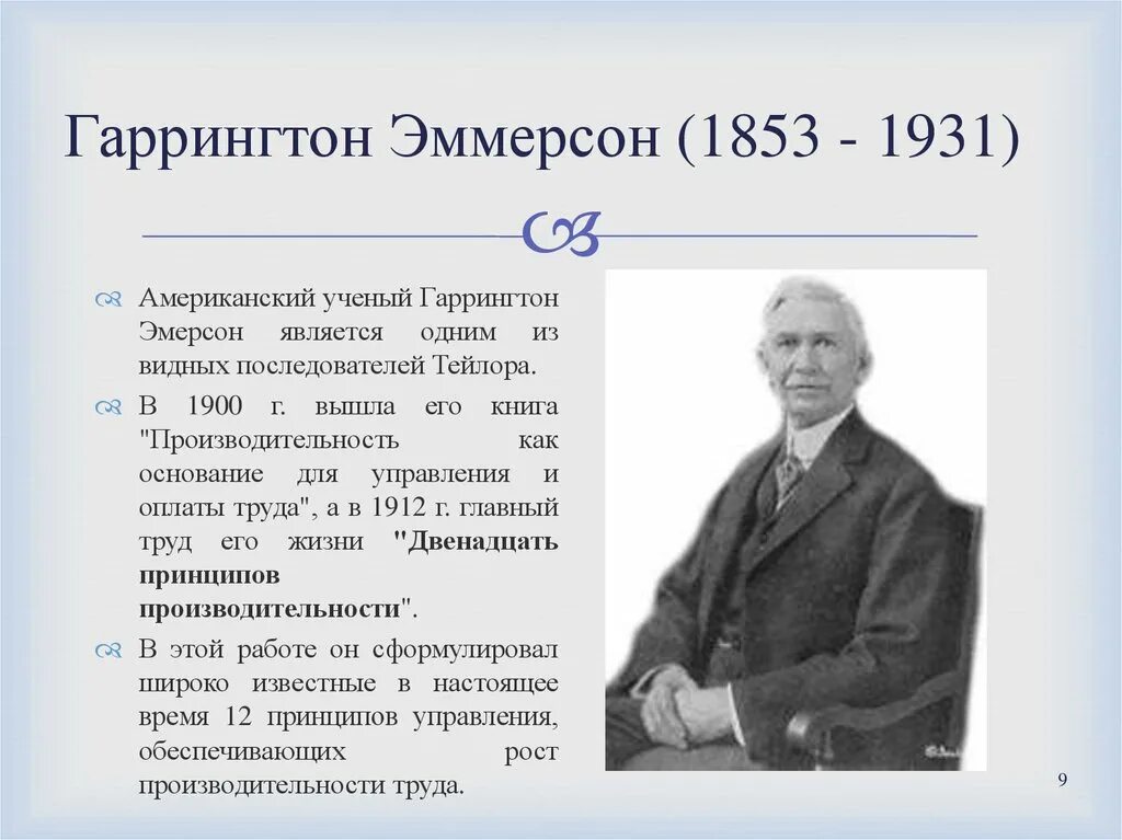 Эмерсон менеджмент. Гаррингтон эмерсон школа научного управления. Американский ученый гаррингтон эмерсон. Эмерсон менеджмент. Гаррингтон эмерсон менеджмент.