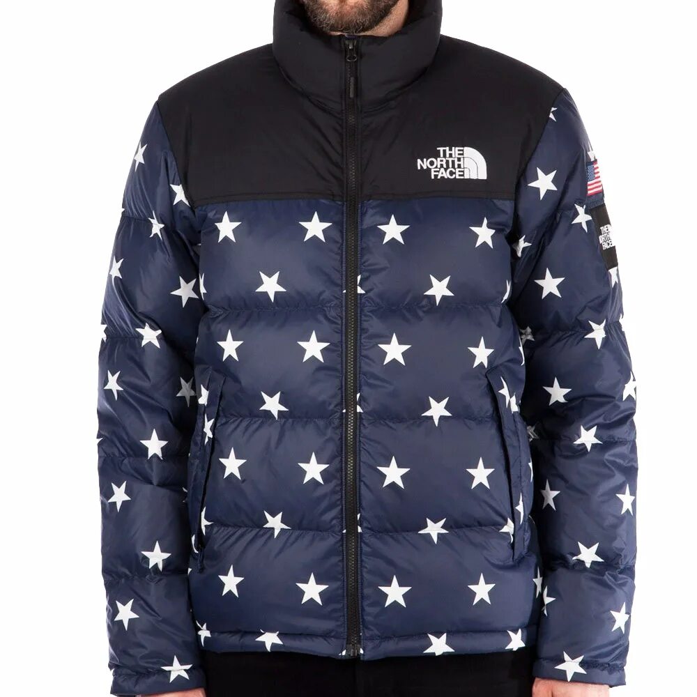 The face us 2. Пуховик the North face Star. The North face Korea пуховик. Куртка the North face мужская. The North face звезды в куртках.