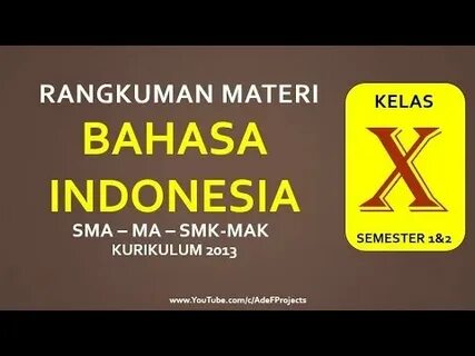 Video bahasa indonesia