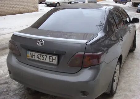 Спойлер тойота королла