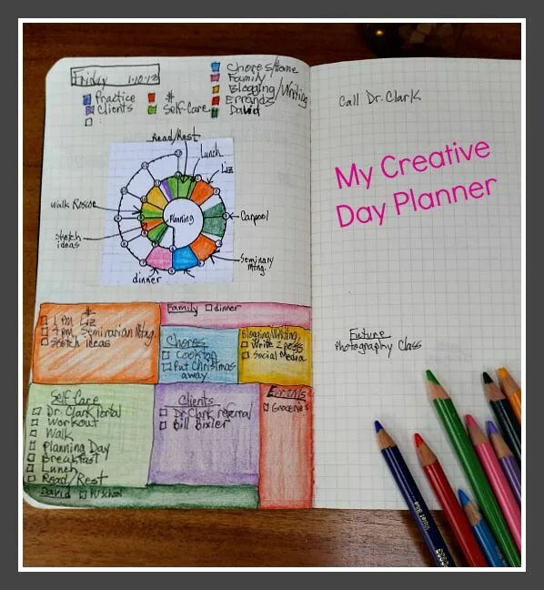 Plan your Day. Day Plan. Making a Plan of the Day. Spiraldex. Planning your day