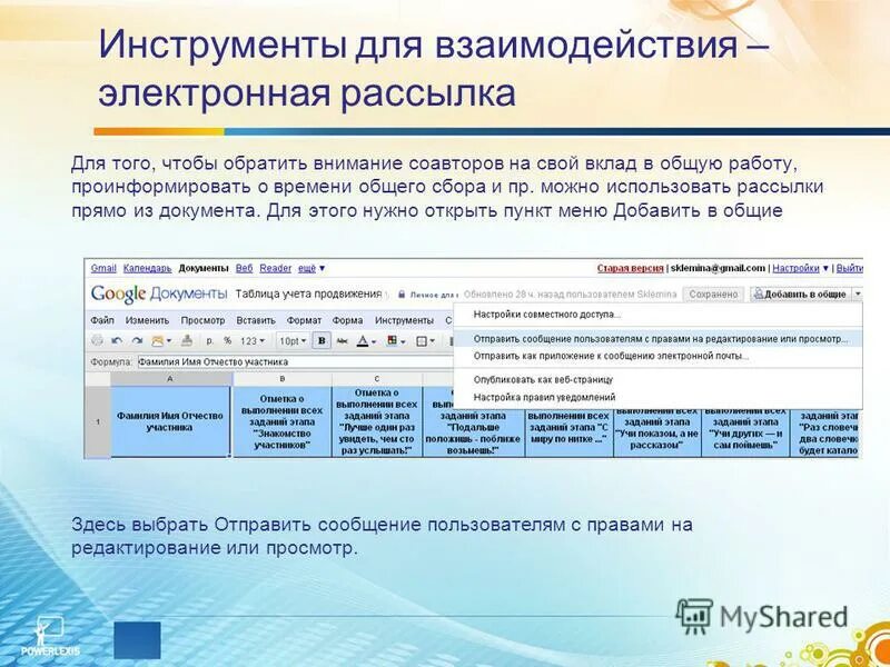 Как использовать рассылки. Как использовать рассылки
