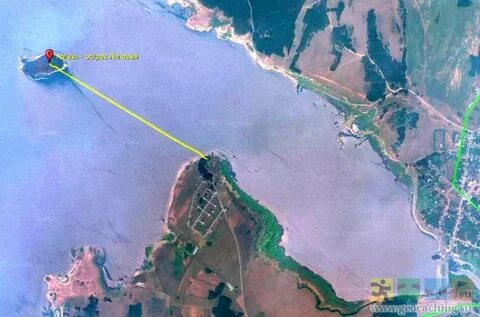 Карта аргазинского водохранилища с глубинами