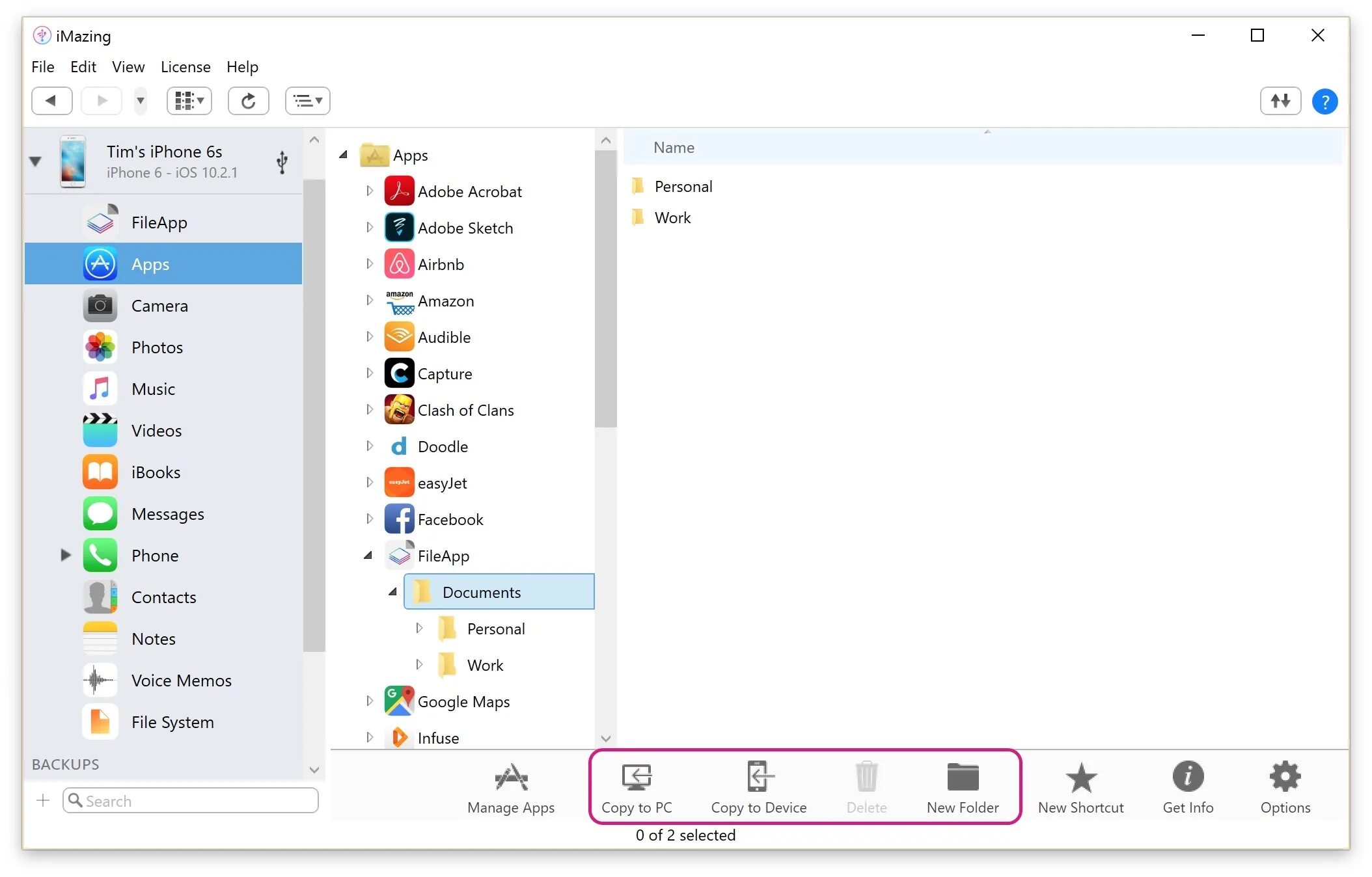 Imazing mac os. Imazing управление приложениями. файловый менеджер для айпада 2. imazing меню редактирования. snap айос комп.