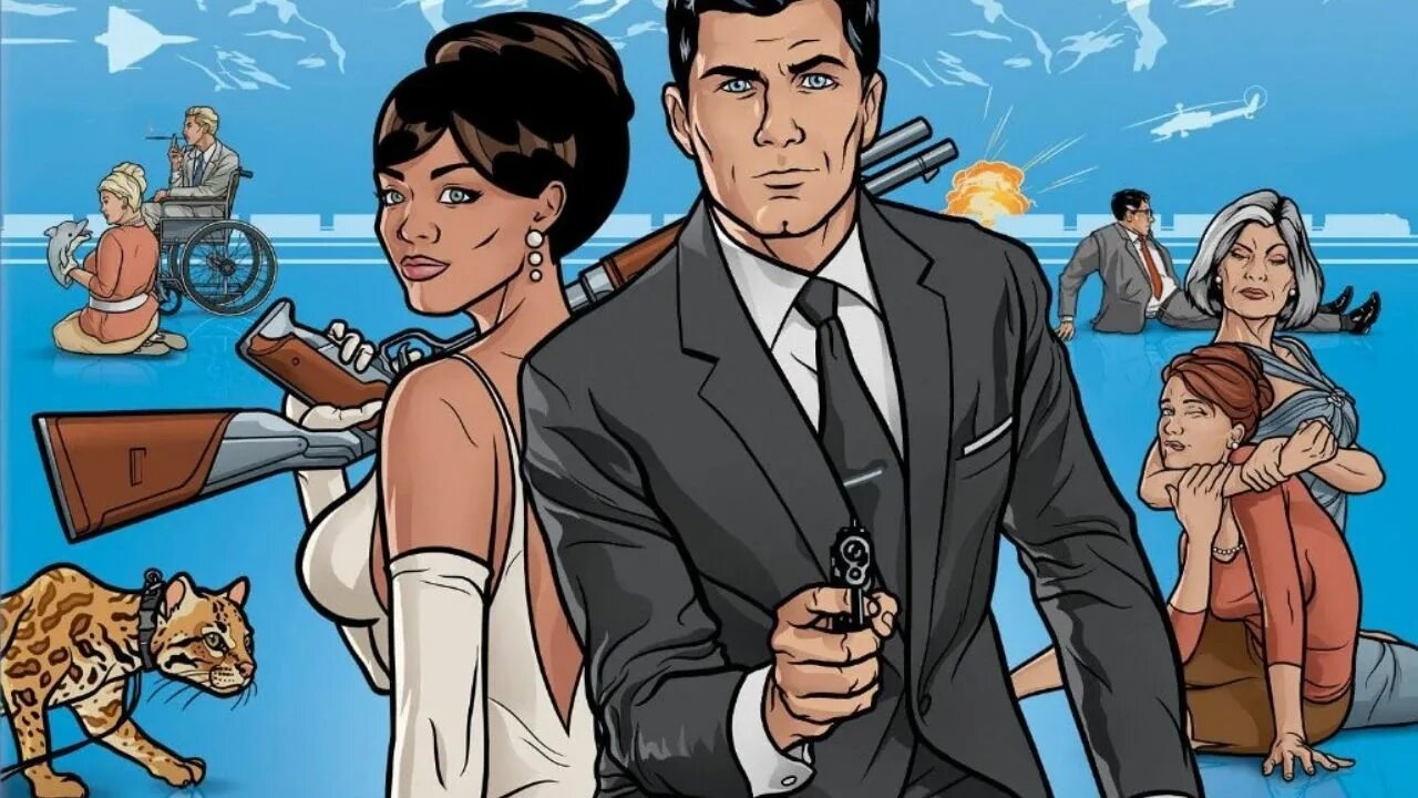 Archer update. Спецагент Арчер. Спецагент Арчер арт.