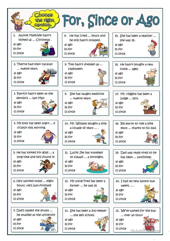 Since this is the. For since ago упражнения. present perfect since for упражнения. грамматика for since. for и since в английском языке.