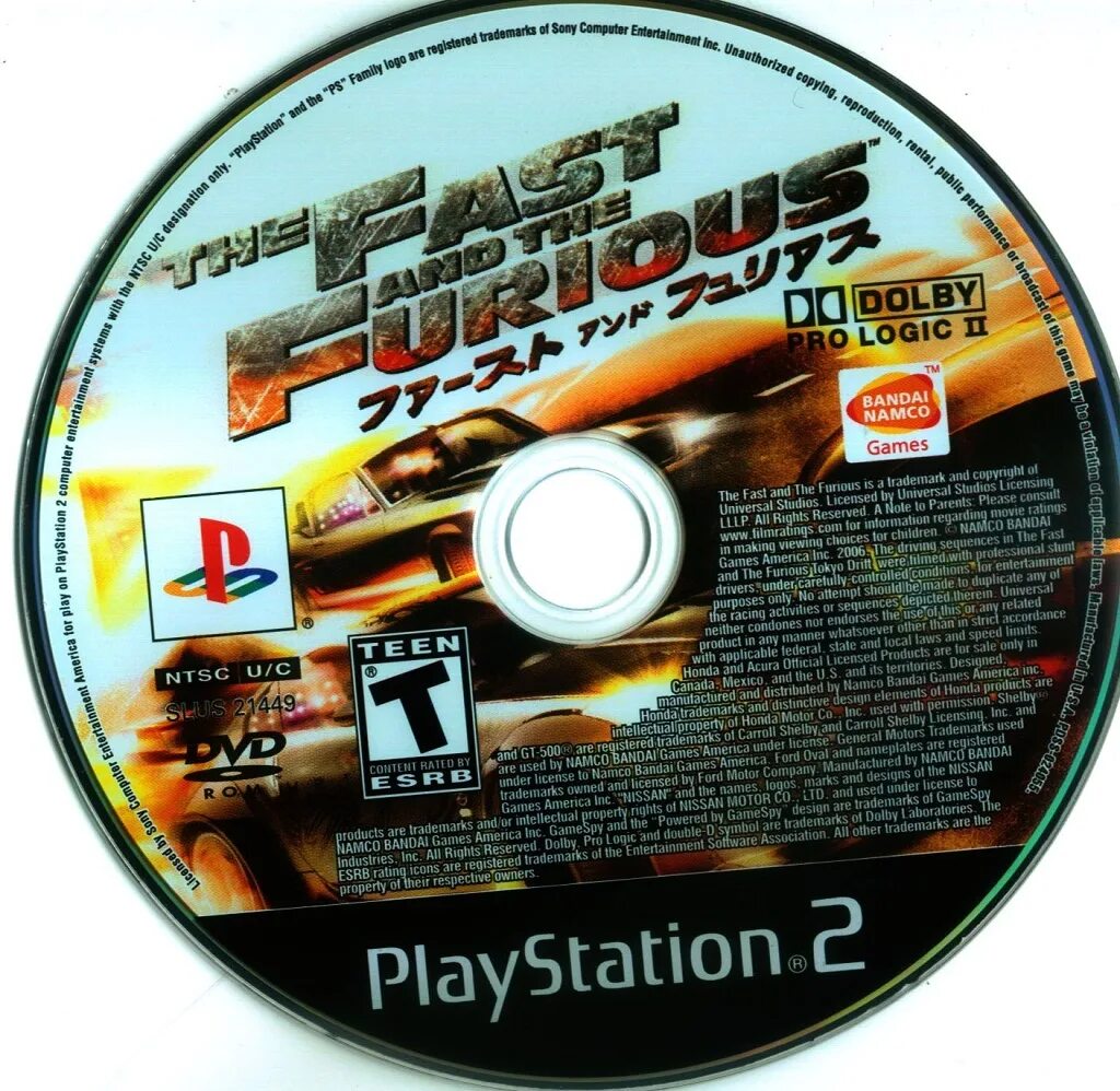 Форсаж на ПС 2. The fast and the Furious (ps2). Форсаж ps2. Fast and Furious игра DVD. Ps2 игры русский язык