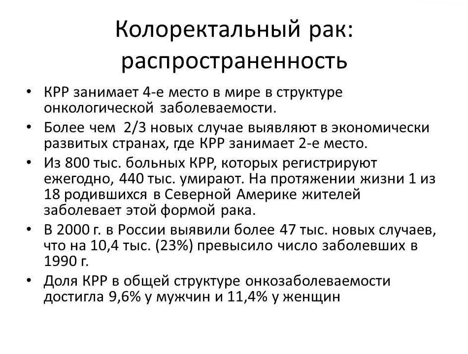 Рак кишки симптомы признаки у женщин