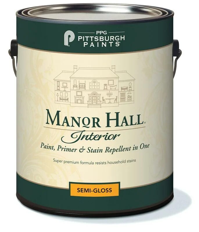 Premium paints. Краска Manor Hall Interior. Акриловая матовая краска Manor-Hall. Строительный Гранд краска Manor Hall. Pittsburgh Paints краска.